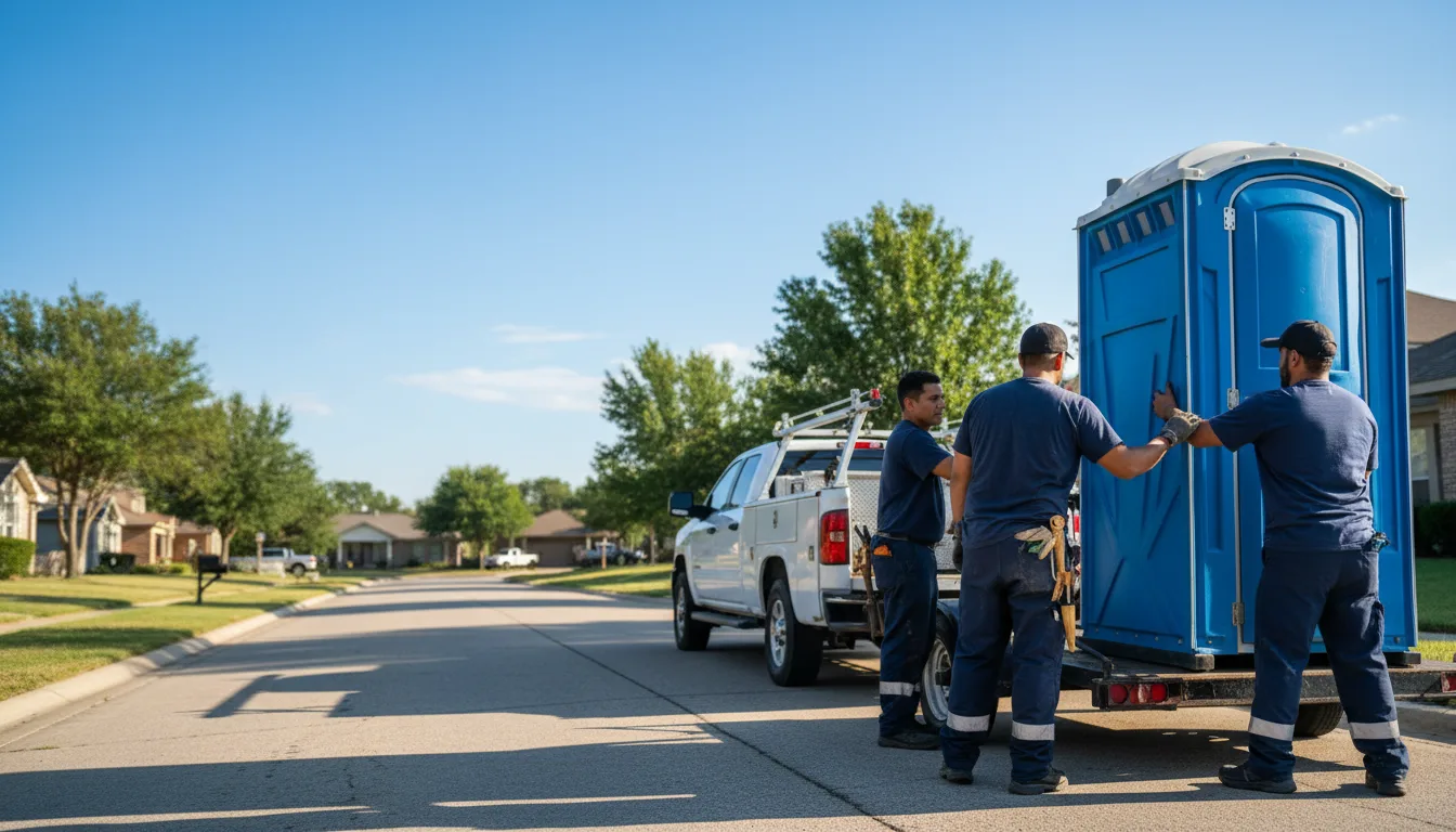 Portable Toilet Rental in Woodway, TX near me